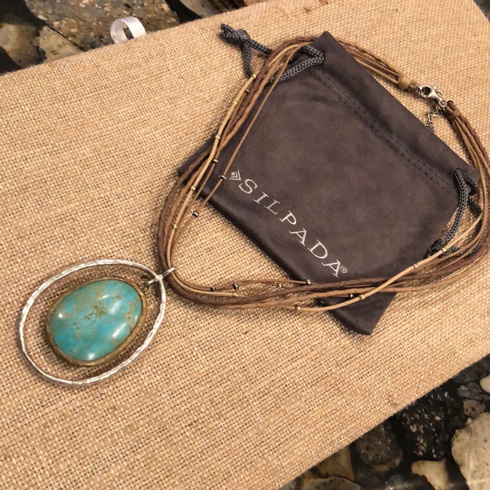 Silpada Howlite Necklace